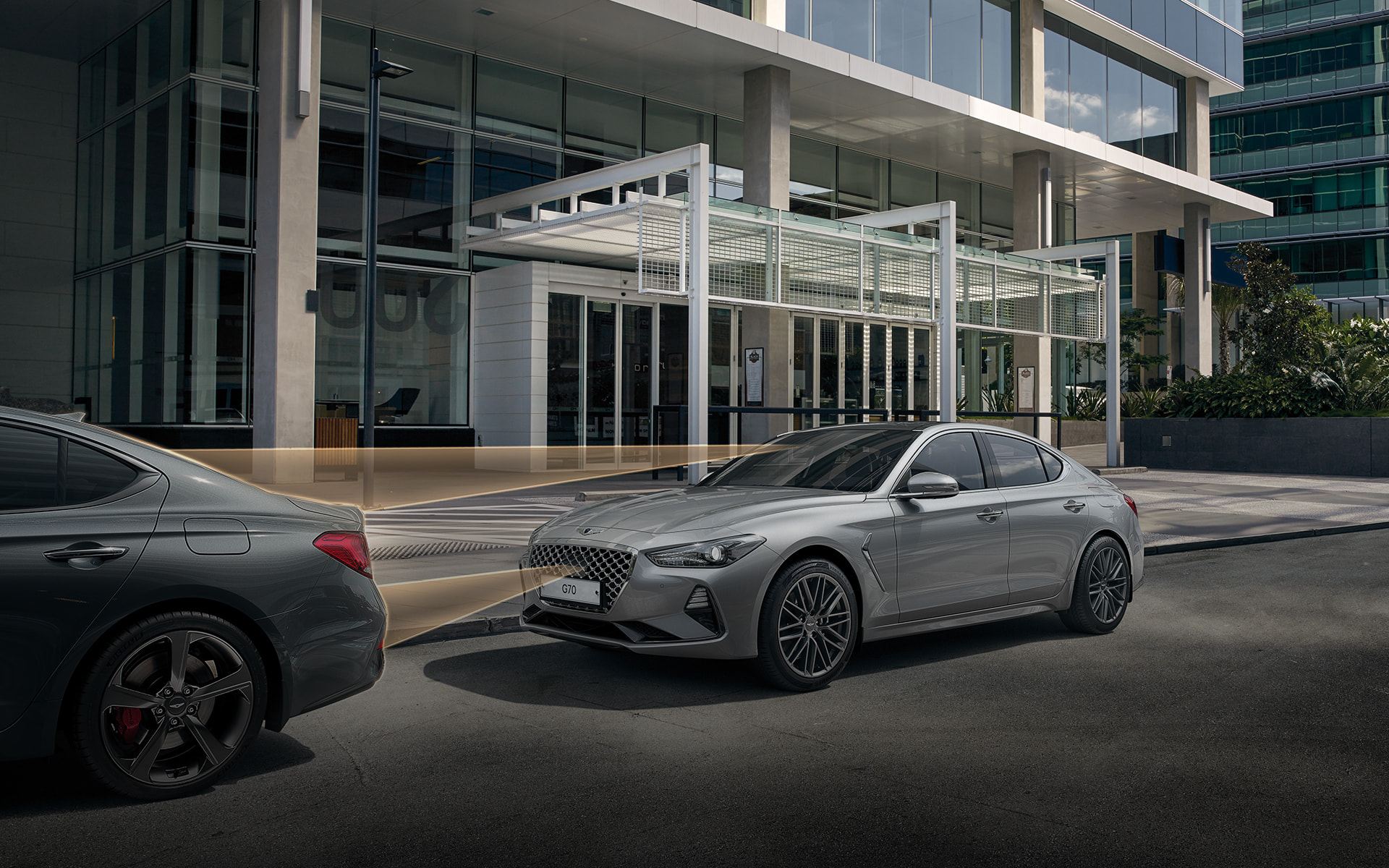 GENESIS G70 Safety Features - 전방 충돌방지 보조